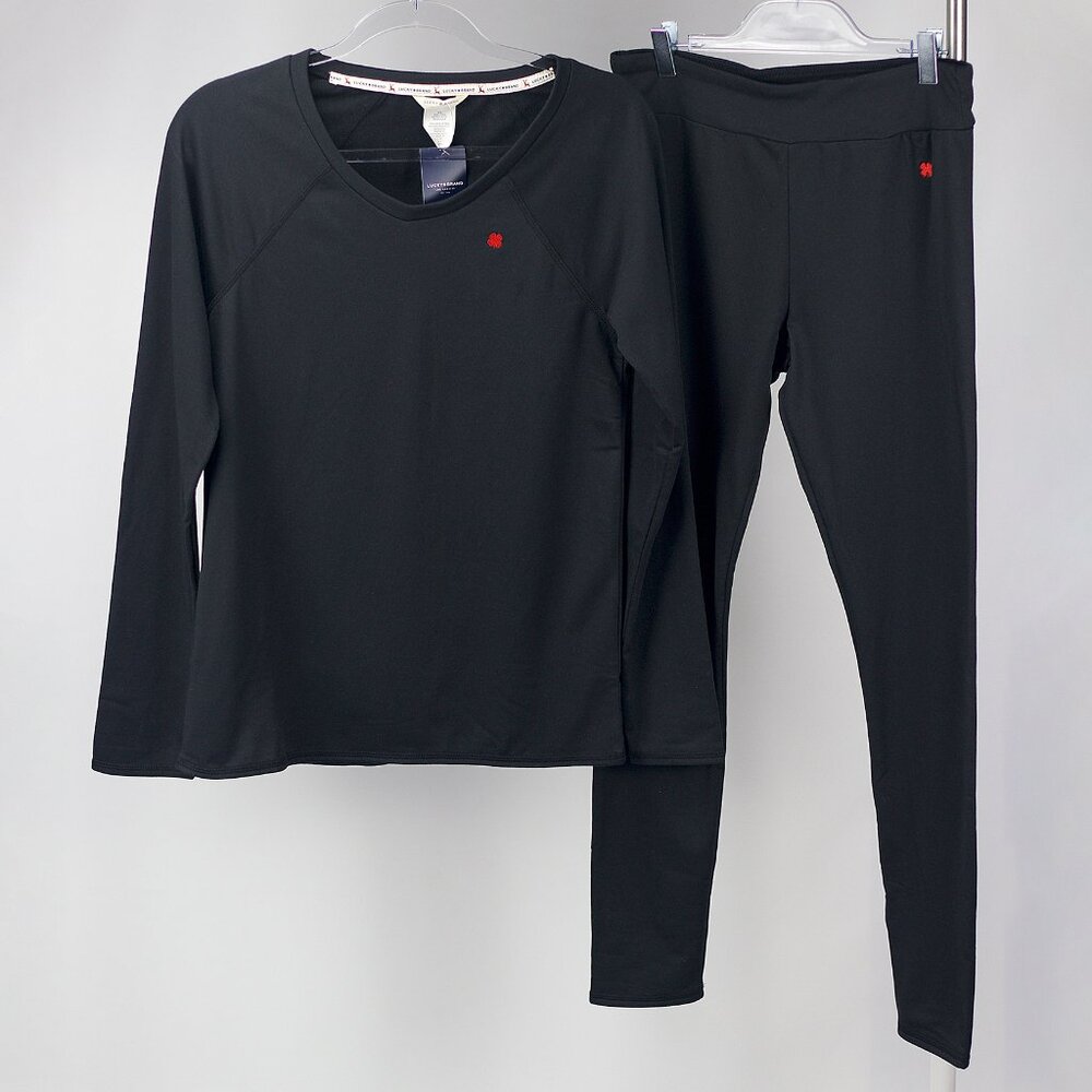 FLEECE LINED BASE LAYER | THERMAL TOP & PANT SET PAJAMA